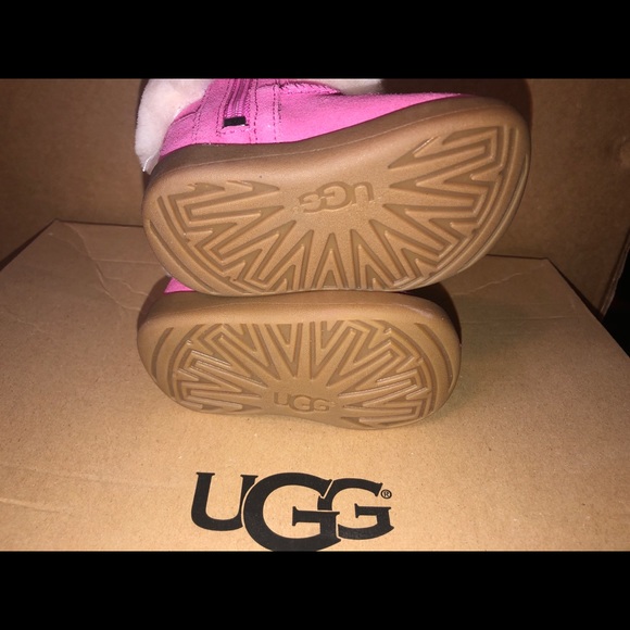 NWT UGG Australia Toddler Pink MALLYA boot size 2/3 100% Authentic - Picture 9 of 14